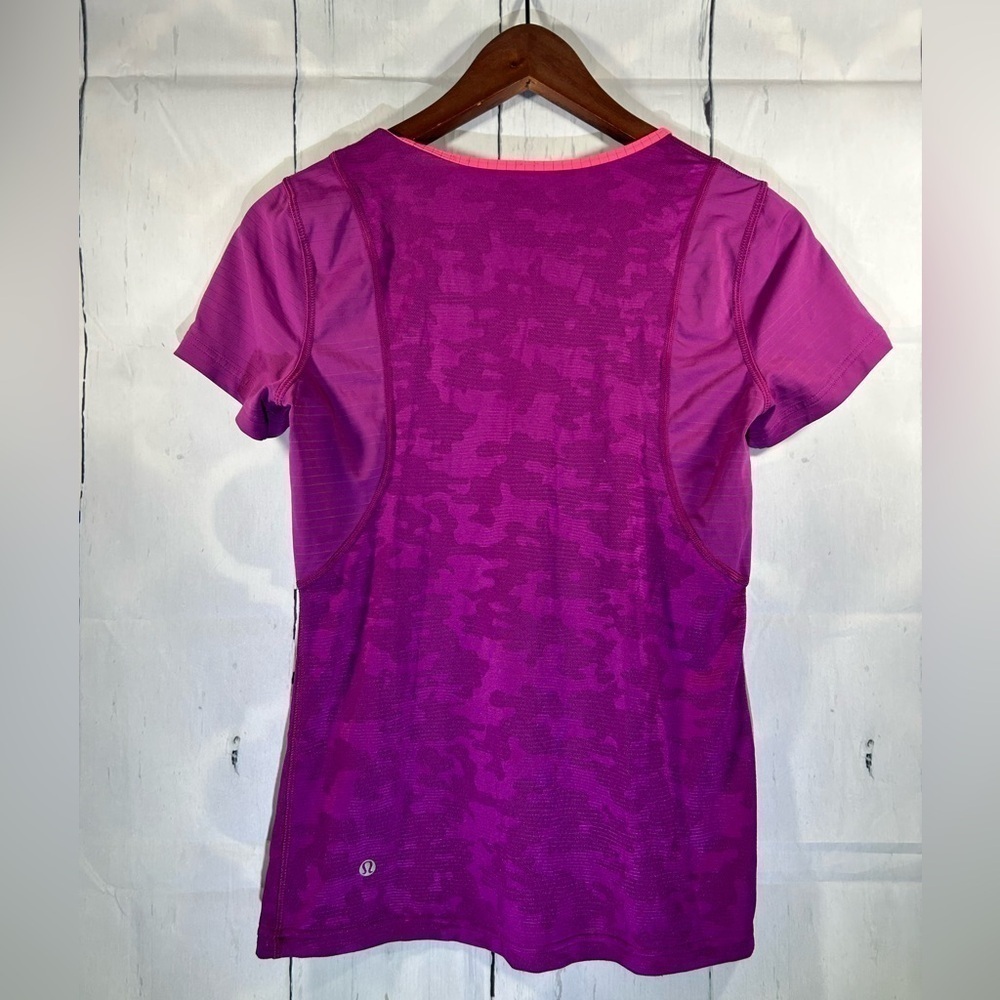 Lululemon Run For Days Womens Short Sleeve Active Outdoor Shirt - Picture 5 of 9